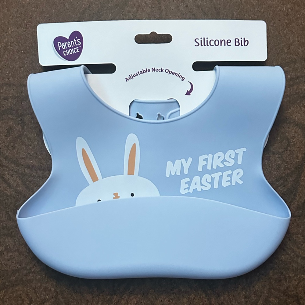 Silicone bib - parents choice